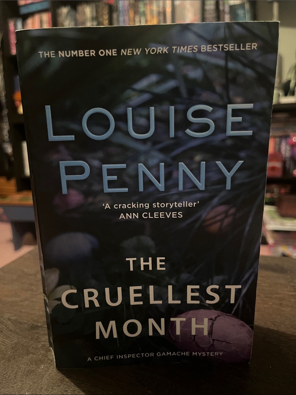 Louise Penny The Cruellest Month - Dark Blue Hardcover
